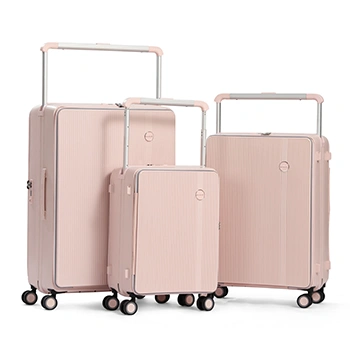 Чемодан с двойным открытием