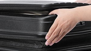 Расширяемый чемодан PPL020 с передним карманом