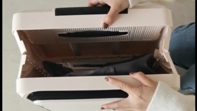 Складной чемодан с боковым открытием