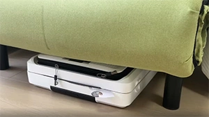 Складной чемодан ZDU с фронтальным открытием