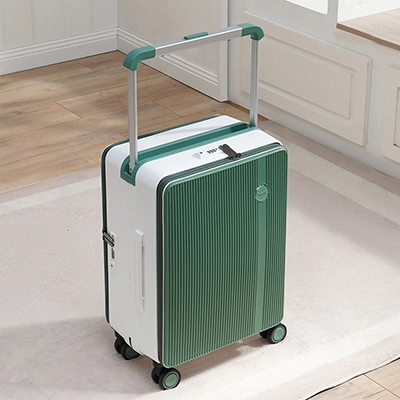 Чемодан с двойным открытием для ручной клади