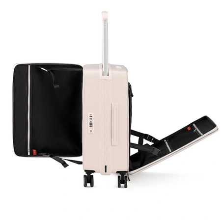 Чемодан с двойным открытием для ручной клади