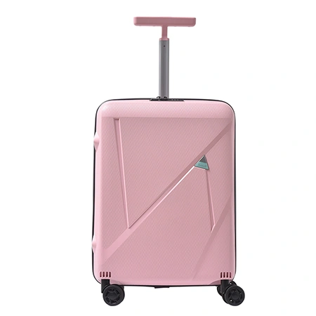 Чемодан на молнии с однотрубной ручкой (ручная кладь)