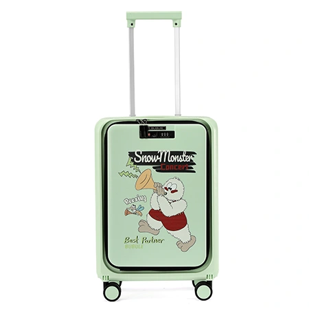 Складной чемодан с принтом