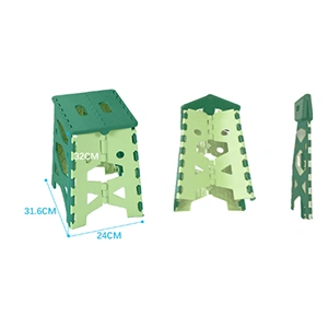 Складной комплект квадратного стола и стульев