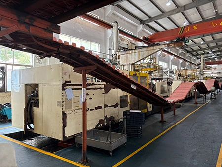 Основной цех литья под давлением, производство корпусов и транспортировка